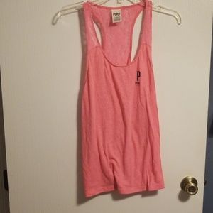 Victoria secret Pink racerback with lace tank